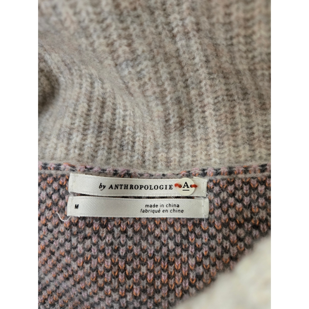 NWT Anthropologie Women's Leopard Print Sweater Size Medium - Picture 4 of 12